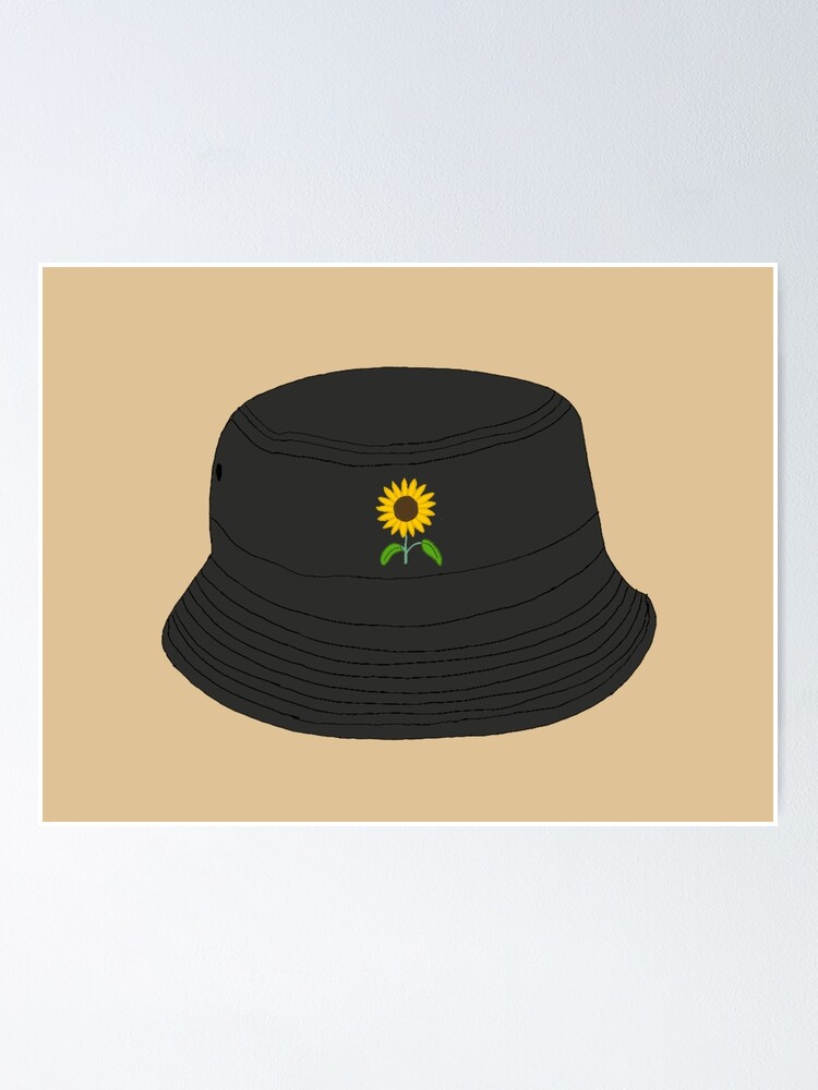 bucket hats sunflower