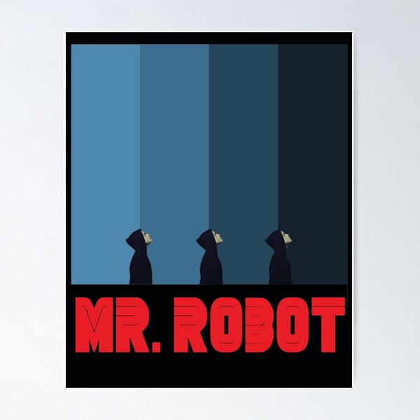 Mr. Robot Season 1 Christian Slater Tv Art Wall Indoor Room - POSTER 20x30