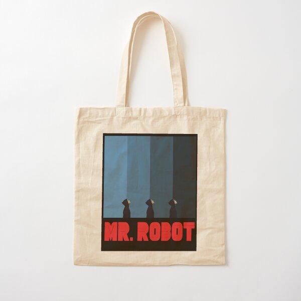 Mr.Robot 3d title  Tote Bag for Sale by Cadmium-red