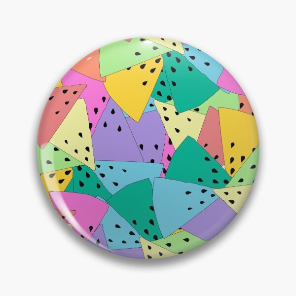 Item preview, Watermelon Slices Facemask Pattern designed and sold by CorgDesigns.