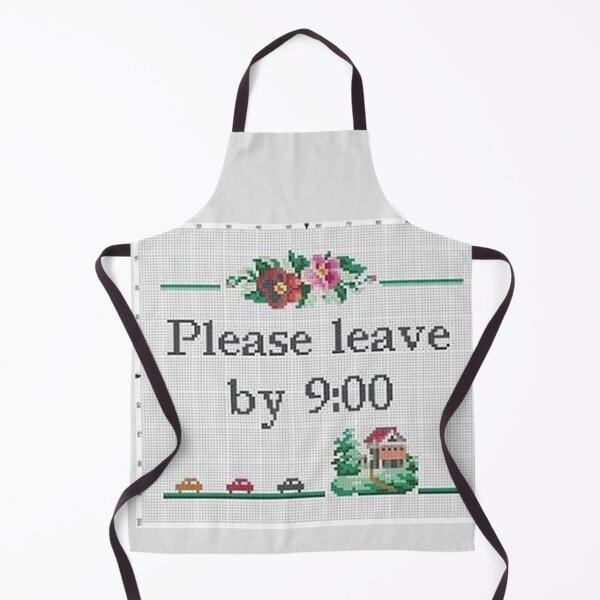 Aperçu de l'œuvre Please Leave By 9 créée et vendue par FunnyDio.