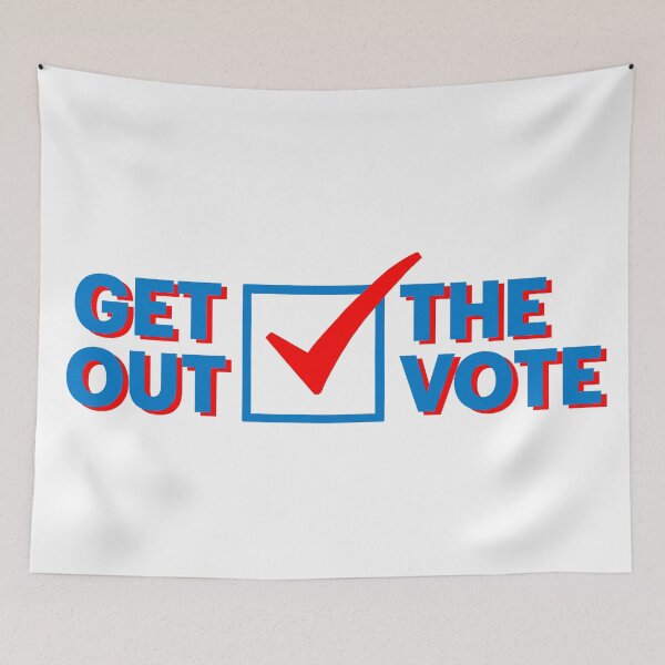 Item preview, get out the vote designed and sold by neha-s.