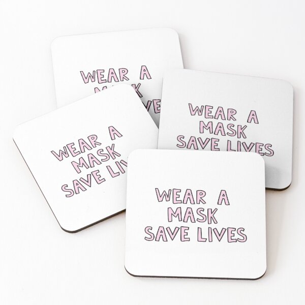 Item preview, Wear a mask save lives Covid19 Coronavirus designed and sold by alongcamekathy.