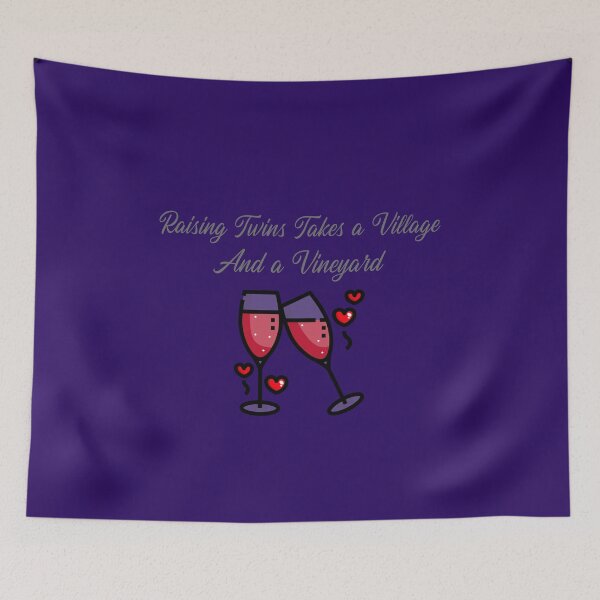 Item preview, Raising Twins Takes A Village designed and sold by FunFamilyMerch.