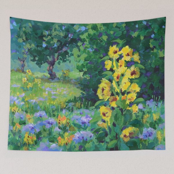 Item preview, Wild Sunflowers designed and sold by Karen Ilari.