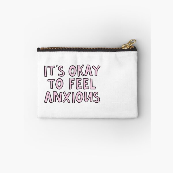 Item preview, It's okay to feel anxious Covid19 Coronavirus designed and sold by alongcamekathy.