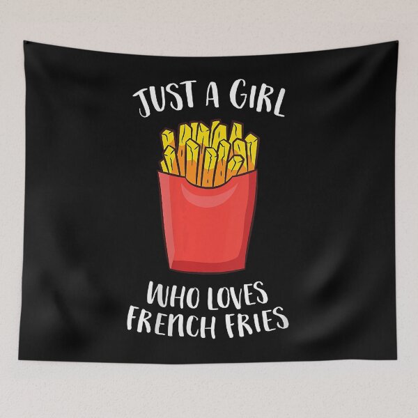 Item preview, Just a Girl Who Loves French Fries Cute French Fries designed and sold by Giraud94.