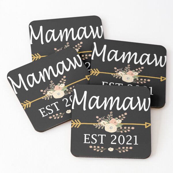 Item preview, Mamaw Est 2021 designed and sold by Turnershophot.