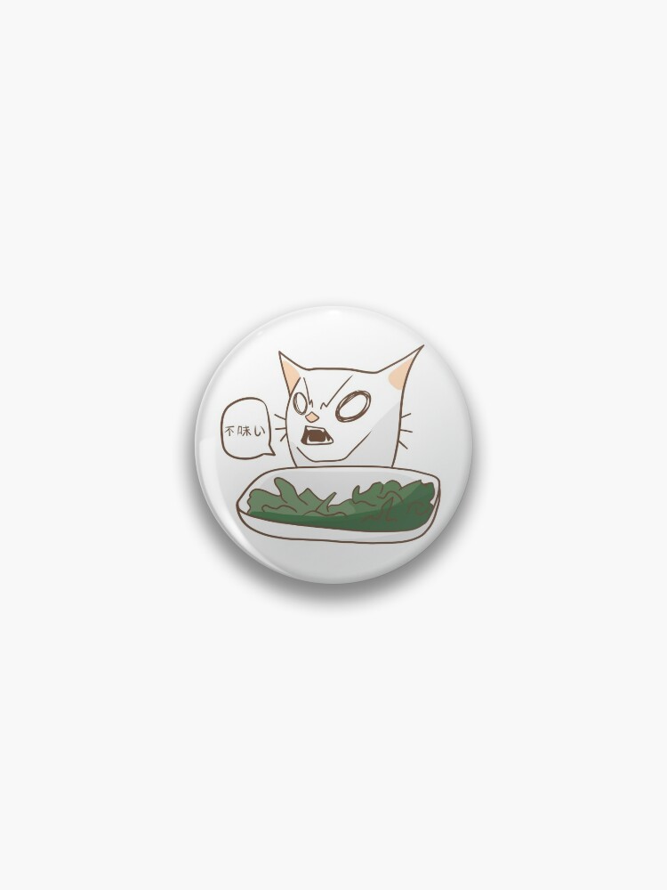 Angry Cat Meme Pin