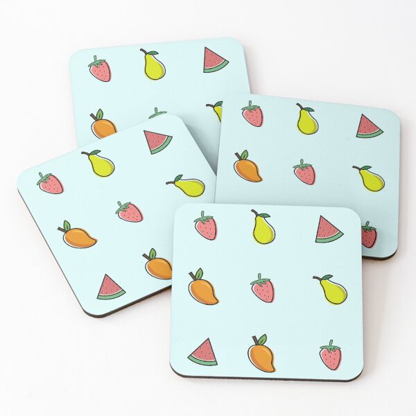 Item preview, Fruit Salad (strawberry, pear, watermelon, mango) designed and sold by designsbyegg.