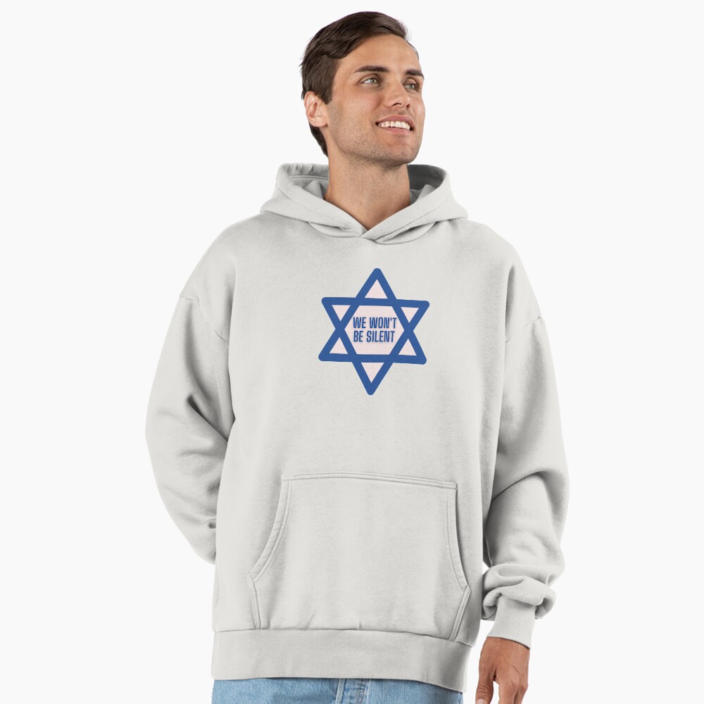 Standing Up Against Antisemitism (Jewish Pride) Sticker