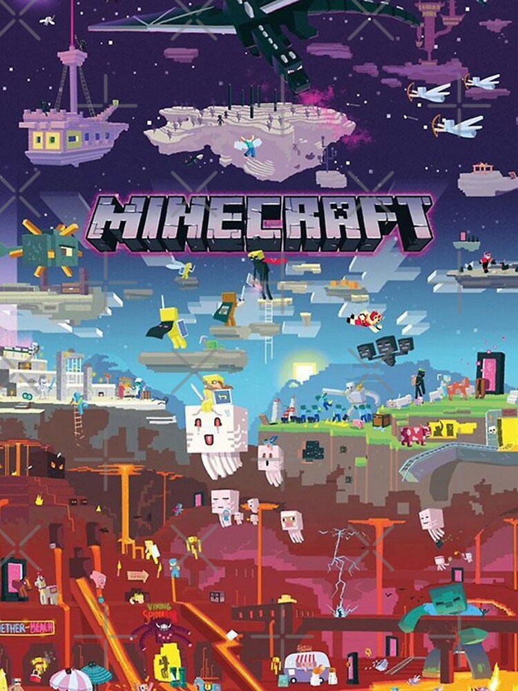 Discover Minecraft Adventures iPhone Case
