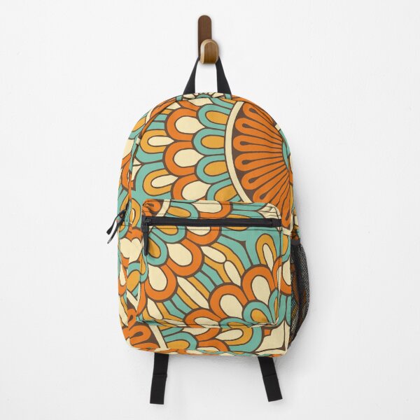 Item preview, Orange Cyan Mandala designed and sold by roseglasses.