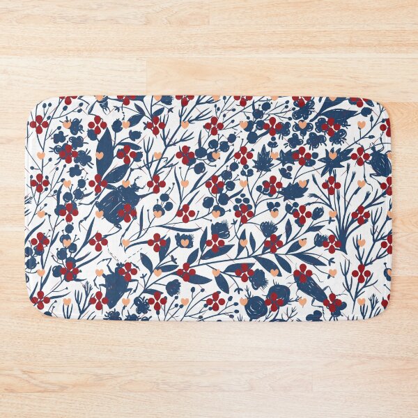 Item preview, Pastel Floral Folk Art Seamless Repetition pattern designed and sold by Aishwarya  Singh.