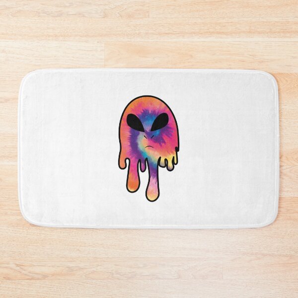 Item preview, Aesthetic Trippy Dippy Alien Face Tye Dye designed and sold by tinypurpleland.