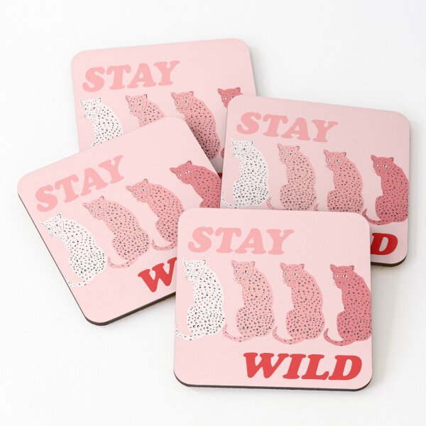 Artikelvorschau, Bleib wilde Leoparden Pink entworfen und verkauft von shharpie.