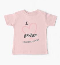 I <3 Hanson...Just like mommy Baby T-Shirt