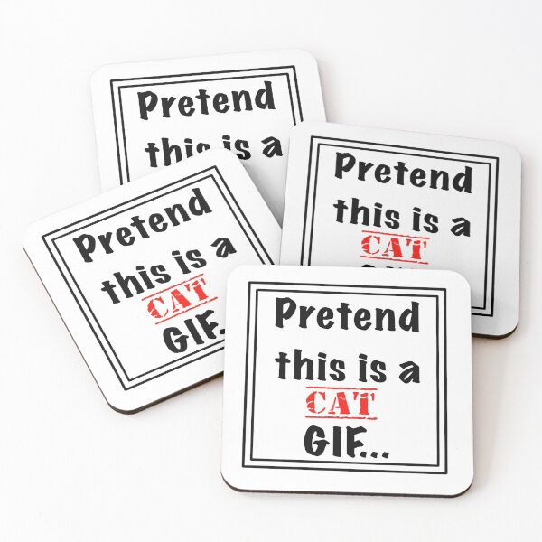 Item preview, Pretend this is a cat gif designed and sold by Kirboose.