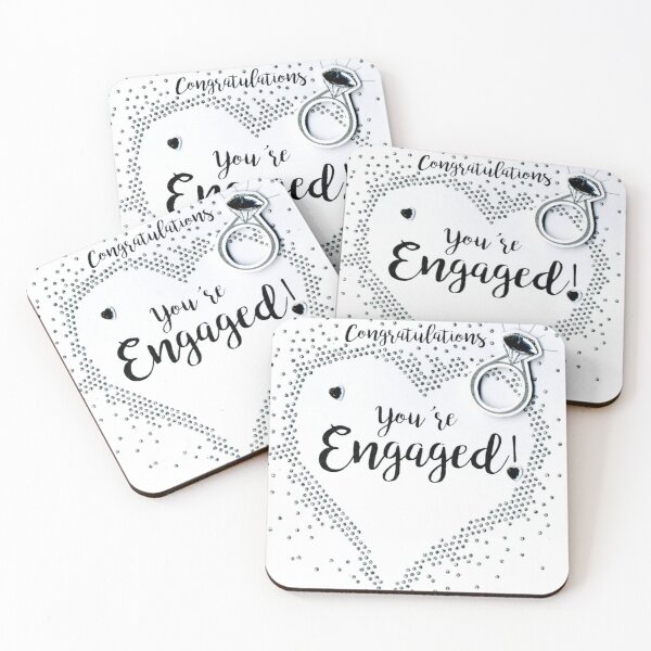 Item preview, congratulation you're engaged designed and sold by FunnyDio.