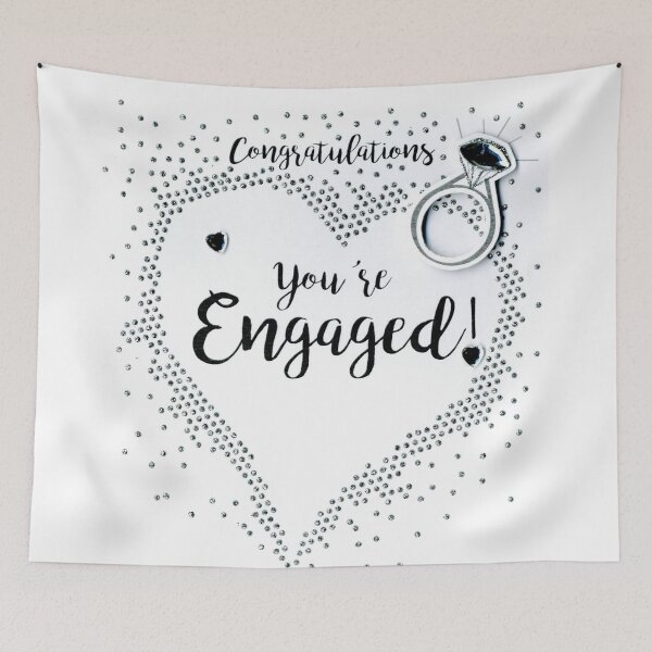 Item preview, congratulation you're engaged designed and sold by FunnyDio.