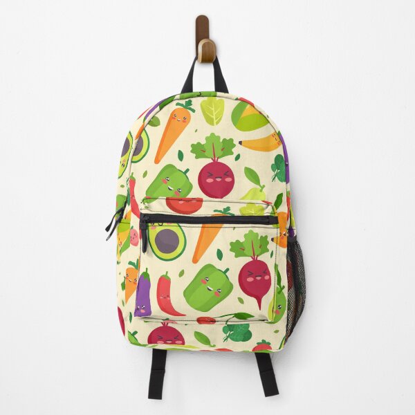 Item preview, Cute Kawaii Fruit and Veggie Pattern designed and sold by cutenfunny.