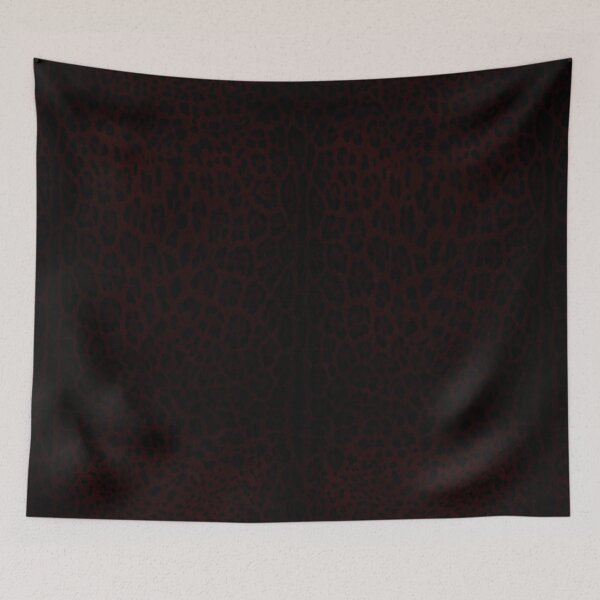 Aperçu de l'œuvre Dark Red Leopard Print Skin créée et vendue par MCMXCV-PROJECT.