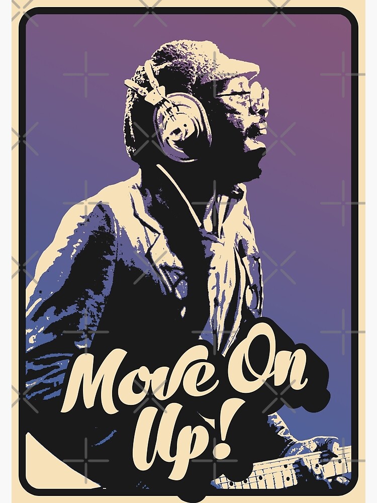 “Curtis Mayfield Move On Up” Poster for Sale by eyepoo | Redbubble