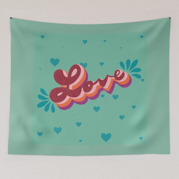 Item preview, Love is Groovy designed and sold by Nichole Baldino.