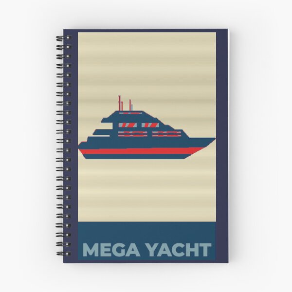Aperçu de l'œuvre Méga yacht créée et vendue par LiveAndGlow.