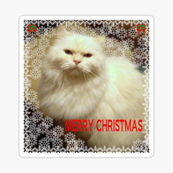 MERRY CHRISTMAS Sticker