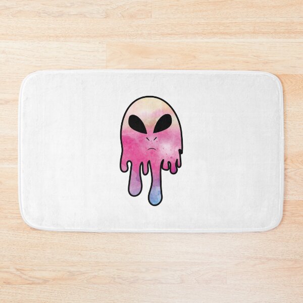 Item preview, Aesthetic Trippy Dippy Alien Face Watercolor designed and sold by tinypurpleland.