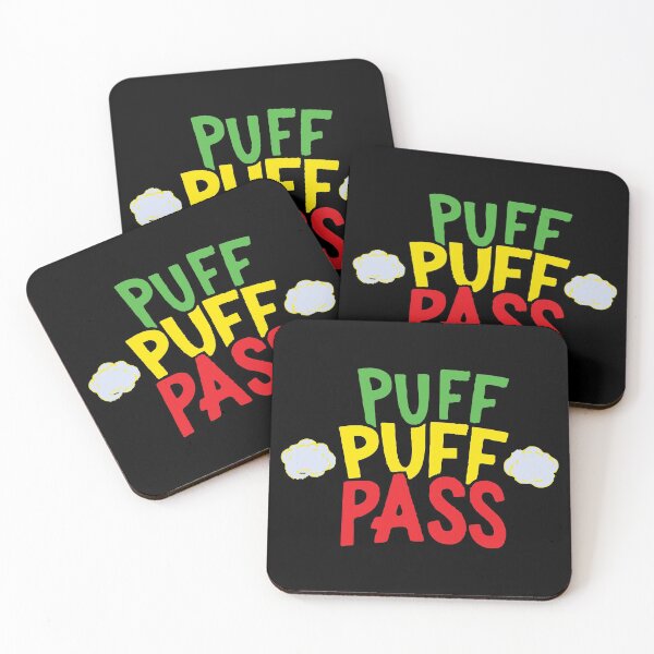Item preview, Puff Puff Pass | SLOGAN | MARIJUANA designed and sold by designdroplet.