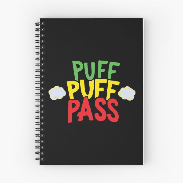 Item preview, Puff Puff Pass | SLOGAN | MARIJUANA designed and sold by designdroplet.