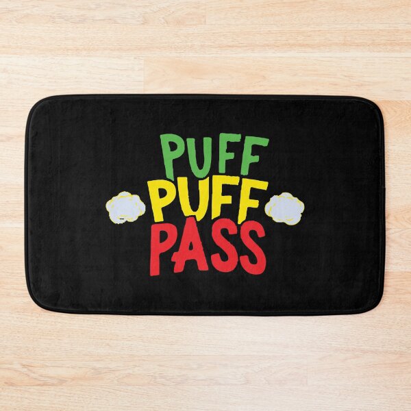 Item preview, Puff Puff Pass | SLOGAN | MARIJUANA designed and sold by designdroplet.