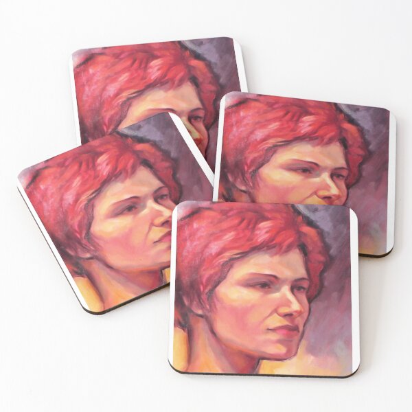 Item preview, The Girl with Red Hair designed and sold by Roz McQuillan Fine Art & Photography.