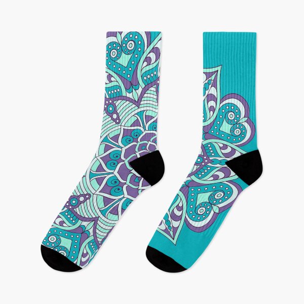 Item preview, Cyan Boho Print designed and sold by roseglasses.