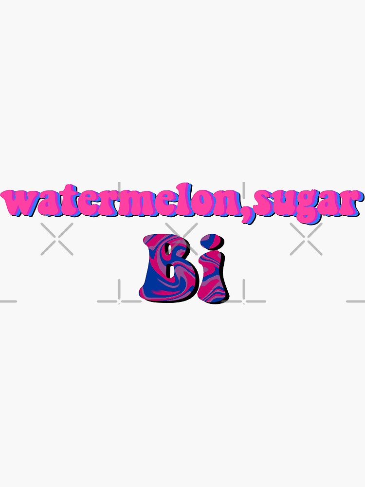 harry watermelon sugar strawberry milk carton sticker