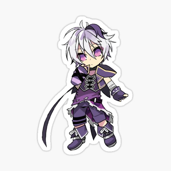Item preview, VFlower Chibi Sticker (standing) designed and sold by GreedIsland.