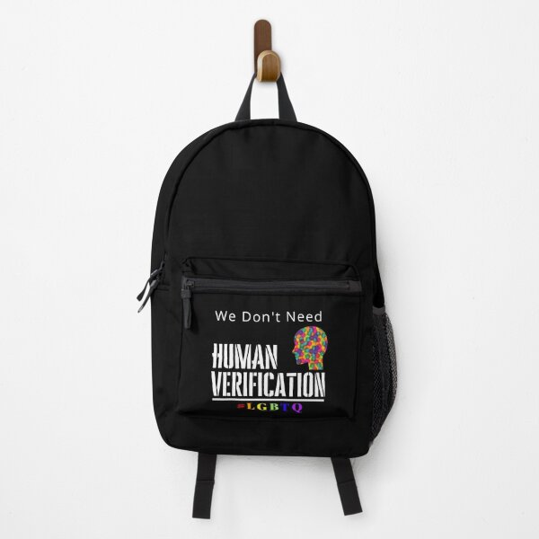 Item preview, LGBTQ:We don't need Human Verification designed and sold by GLENmerch.
