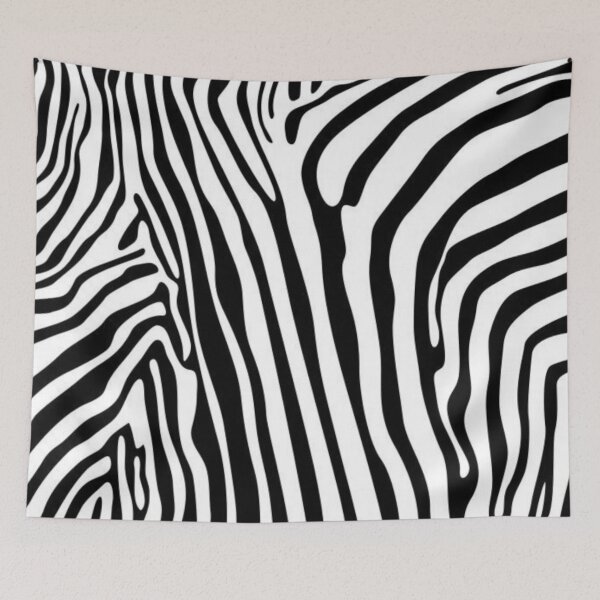 Item preview, Zebra Stripes Seamless Pattern  designed and sold by DopeTops.