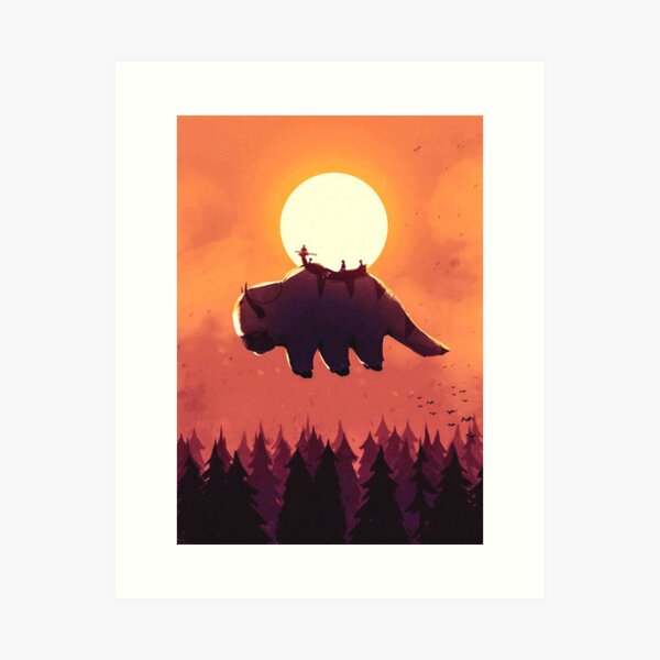 Avatar the Last Airbender 10 Art Print