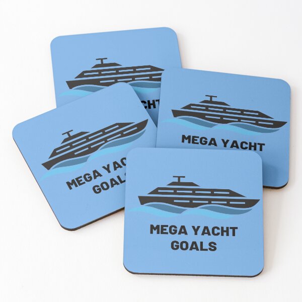 Item preview, Mega Yacht Goals designed and sold by LiveAndGlow.