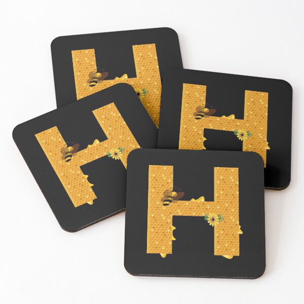 Item preview, Alphabet H Honeycomb Bee designed and sold by Fas Designs.