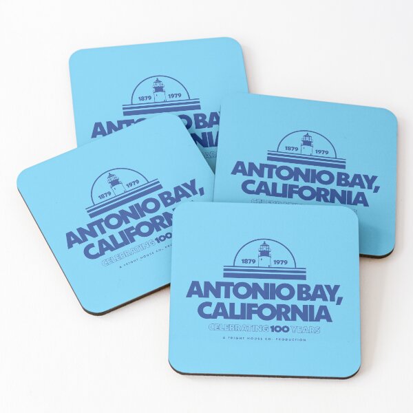 Item preview, Antonio Bay 100 Logo Blue designed and sold by frighthouseco.