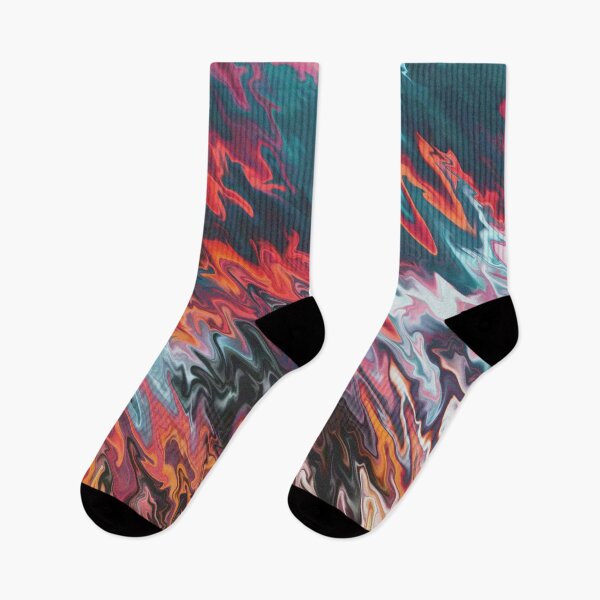 Item preview, ABSTRACT TRIPPY SUNSET  designed and sold by abstractw0rld.