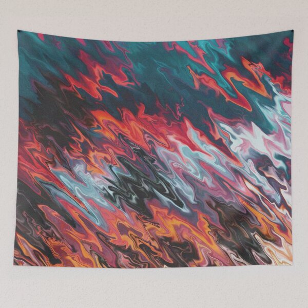 Item preview, ABSTRACT TRIPPY SUNSET  designed and sold by abstractw0rld.