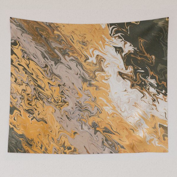 Item preview, WAVEY MUSTARD designed and sold by abstractw0rld.