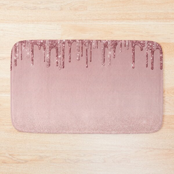 Item preview, Dripping Glitter Dusty Rose designed and sold by Image NDesign.