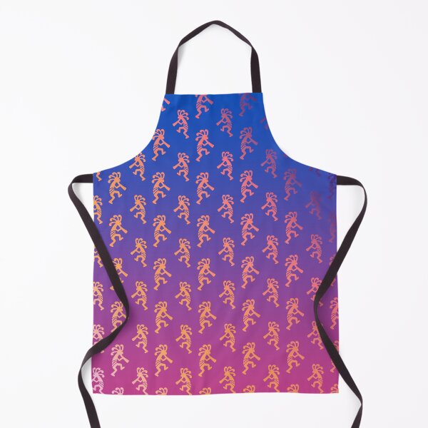 Item preview, Copy of Kokopelli Native American Flute Player Pattern Purple Orange designed and sold by HashtagShirts.
