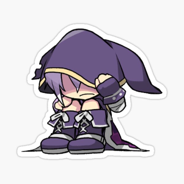 VFlower Chibi Sticker (sitting down) Sticker